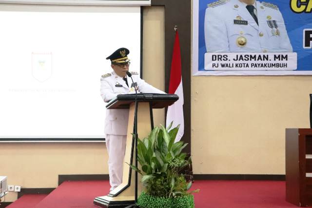 rotasi jabatan resmi di kukuhkan pj walikota payakumbuh