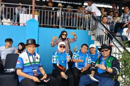 Ir. H. Marjoni Hendri, M.Tr.I.P Pacuan Perdana Indonesia Horse Racing di Payakumbuh Luar Biasa