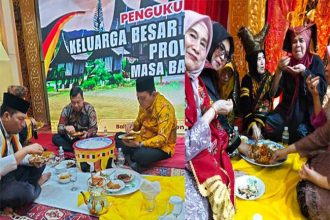 Hadiri Pelantikan KBRG, Gubernur Ansar Ajak Perantau Minang Bersama Membangun Kepri