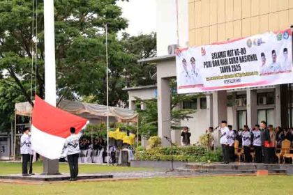 Meskipun Diguyur Hujan, Rangkaian Peringatan HUT Ke 54 Korpri Payakumbuh Tetap Berlangsung Meriah