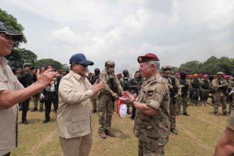 Prabowo dan Raja Abdullah II Saksikan Demontrasi Drone dari TNI & AB Yordania